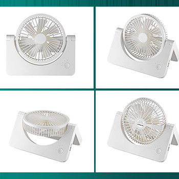 3 Speed Control USB Rechargeable Mini Fan DC 5V With 4000mah Battery