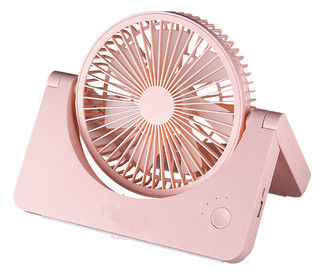 Desk Install USB Rechargeable Mini Fan With DC Motor Mesh Removable